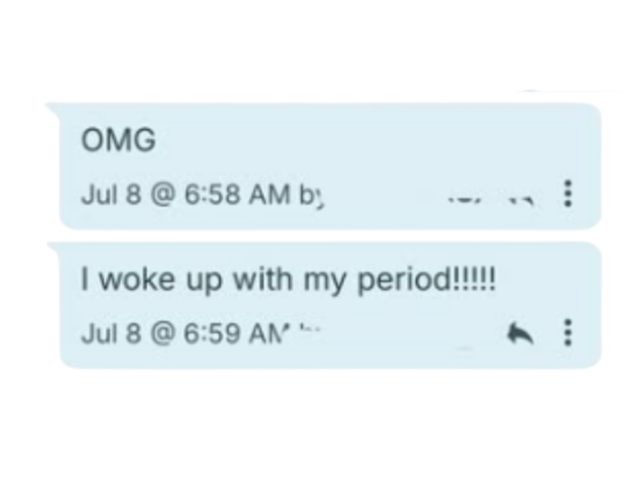 Sports nutrition client who got their period back